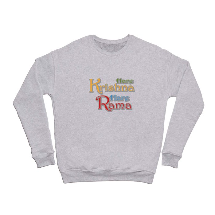 Hare Krishna Hare Rama Maha Mantra Crewneck Sweatshirt