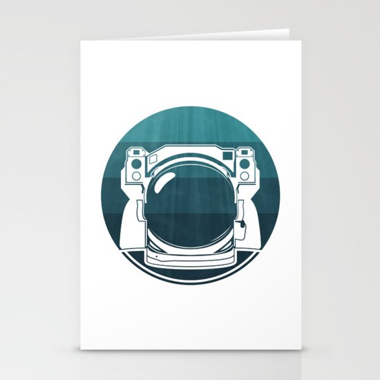 Underwater Astronaut Stationery Cards
