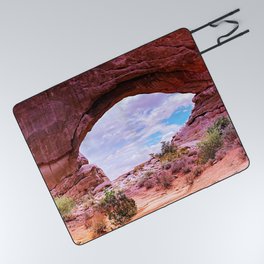 southwestern united states desert glow up tint landscape art nature photography Picnic Blanket