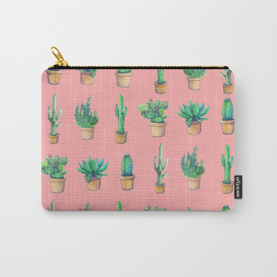 cactus pink, more cactus Carry-All Pouch