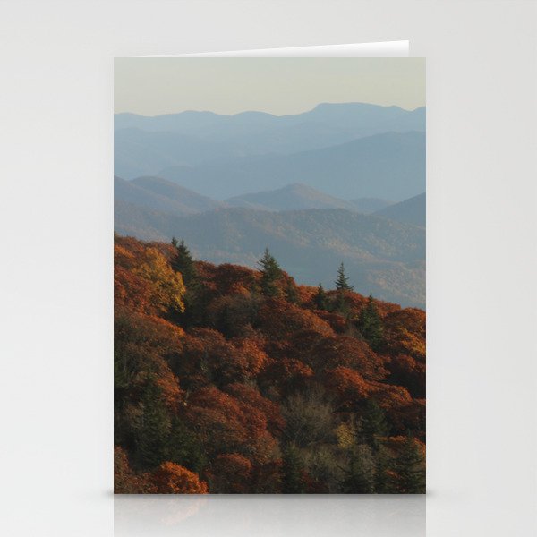The Blue Ridge Mountains NC, Fine Art Photography Stationery Cards