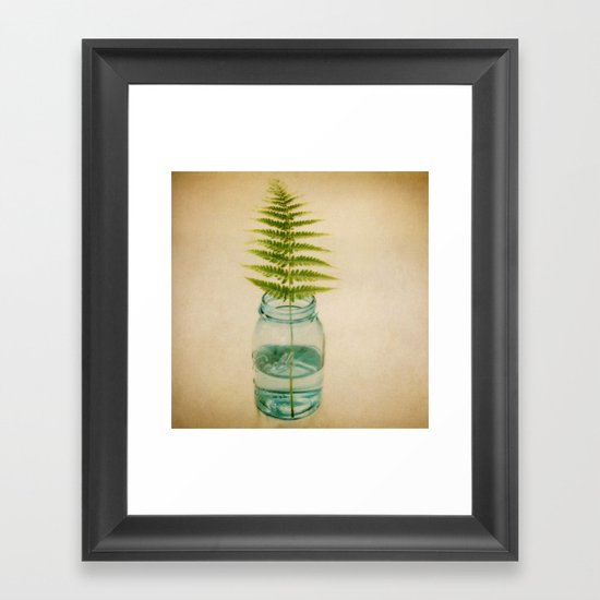 Half Full Framed Art Print