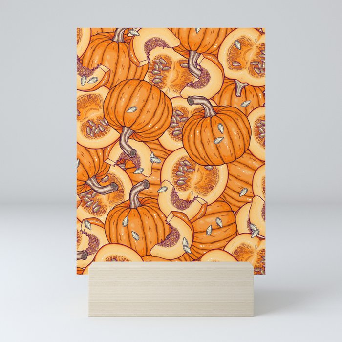 pumpkin dream Mini Art Print