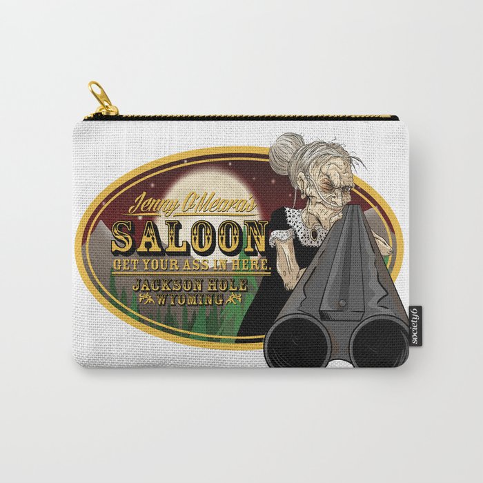 Jenny O'Meara's Saloon Carry-All Pouch