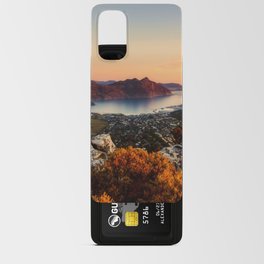 South Africa Photography - Beautiful Sunset Over Cape Town Android Card Case