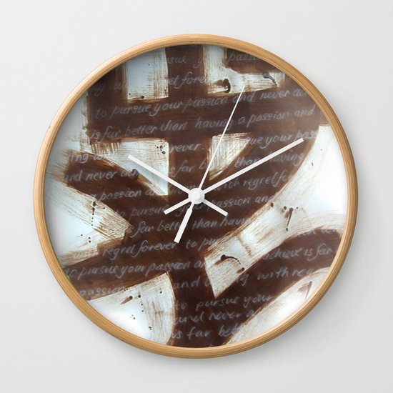 passion Wall Clock