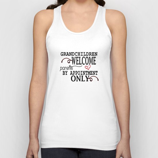 Grandchildren Welcome Unisex Tank Top