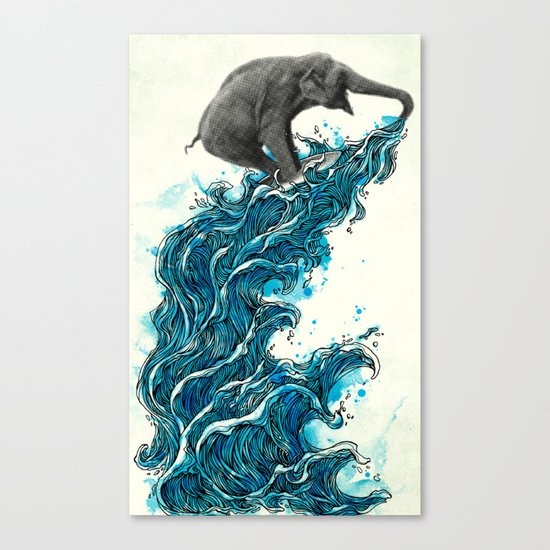 Self Serve/Surf Canvas Print