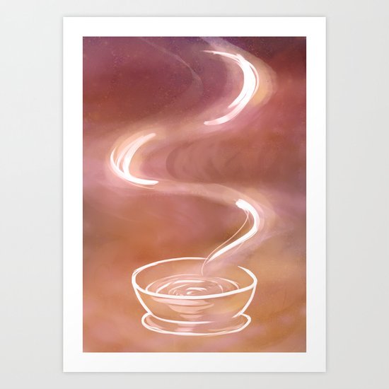 Hot Bowl Art Print