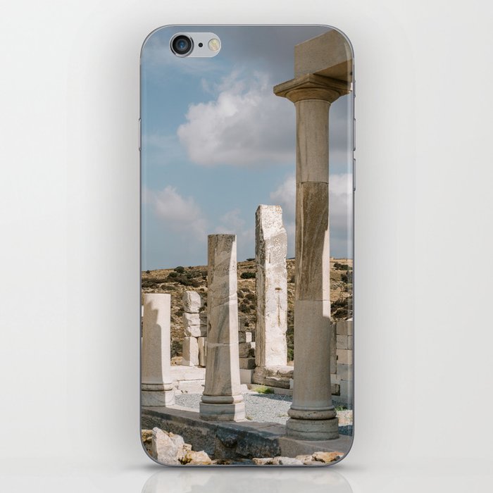 Ancient Ruins in Greece | Roman Empire Stones on the Island of Naxos | Culture, Summer & Travel Photography iPhone Skin