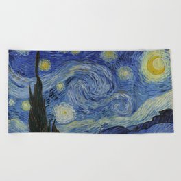 The Starry Night Beach Towel