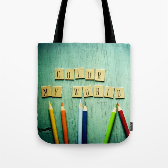 Color My World Tote Bag