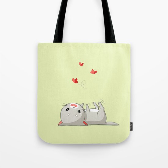 Playing Kitten Tote Bag