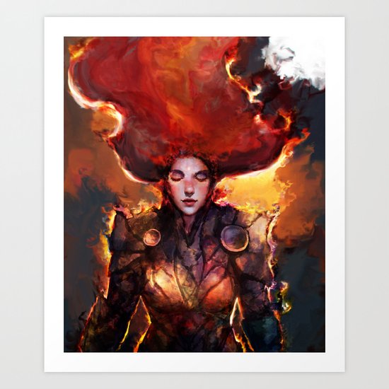 keep calm and shine on Art Print
