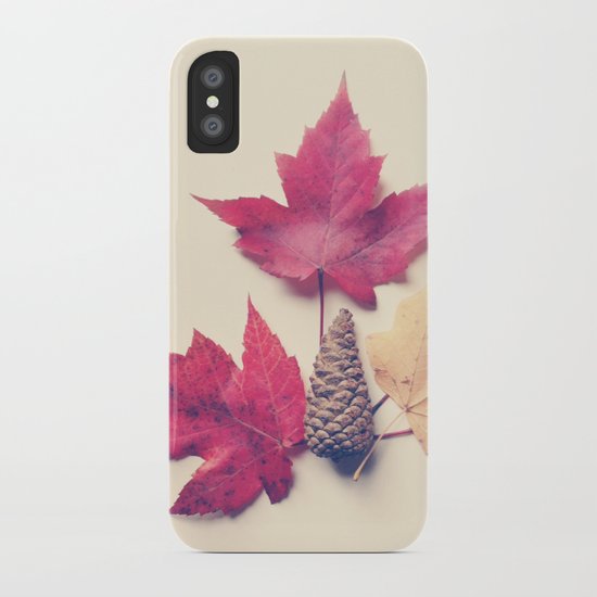 Red Maple Leaf Collection iPhone Case