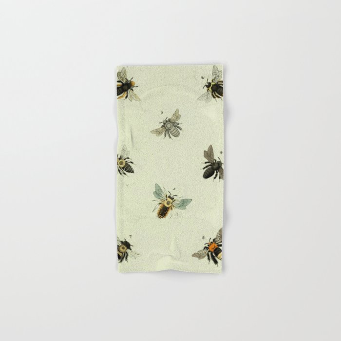 Bee Species Hand & Bath Towel