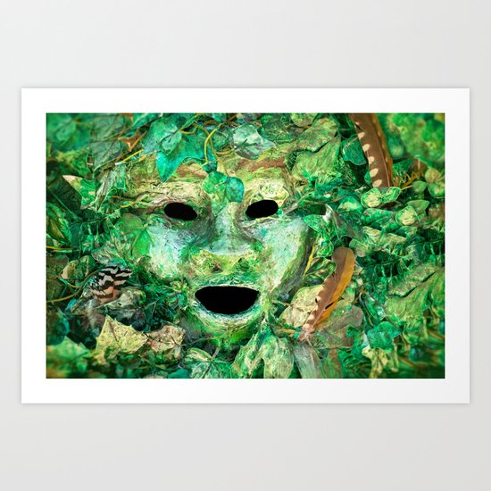 MASKED Art Print