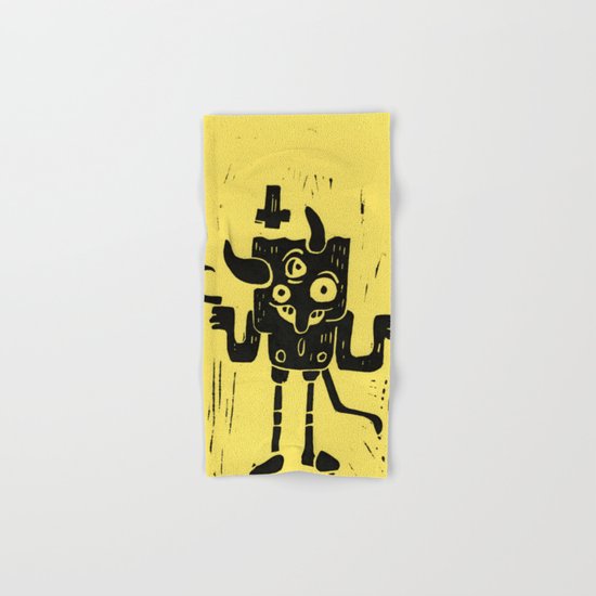 devil Hand & Bath Towel