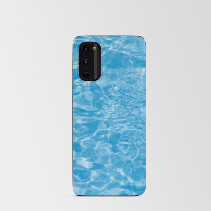 Blue Android Card Case