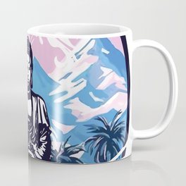 Buddha Tropical Mountain Wave Coffee Mug