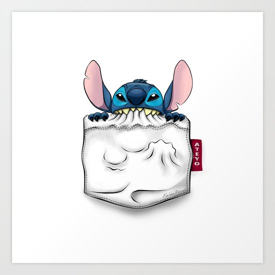 imPortable Stitch... Art Print
