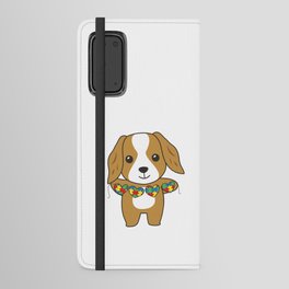 Autism Awareness Month Puzzle Heart Dog Android Wallet Case