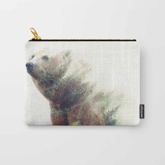 One With Nature V2 #society6 #buyart #decor Carry-All Pouch