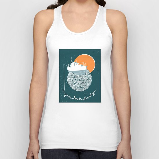 Fishing for Compliments Unisex Tank Top