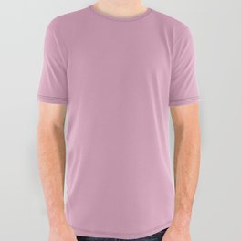 Purple Daphne All Over Graphic Tee