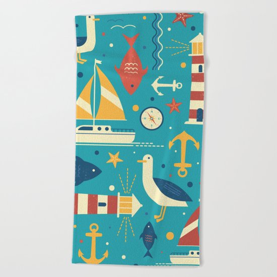 All At Sea Beach Towel