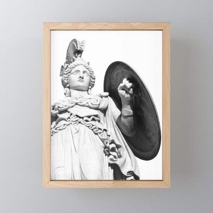 Athena Goddess of Wisdom #2 #wall #art #society6 Framed Mini Art Print