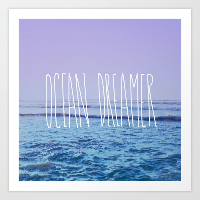 Ocean Dreamer Art Print