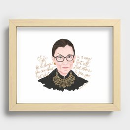 RBG Recessed Framed Print