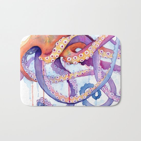 Octopus II Bath Mat