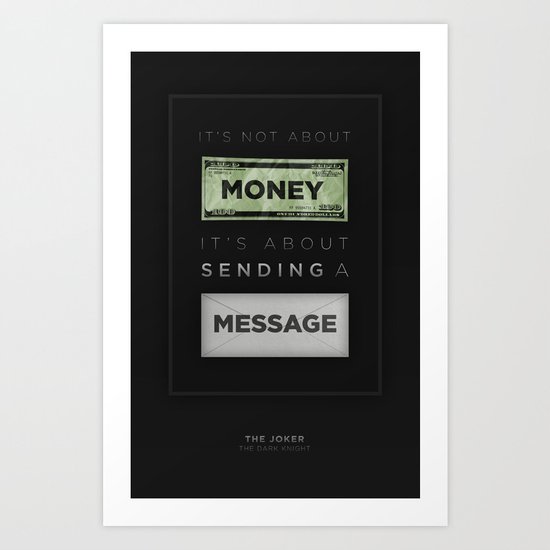 Sending a Message Art Print