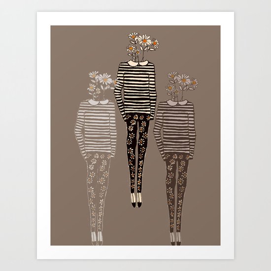 Daisy Art Print