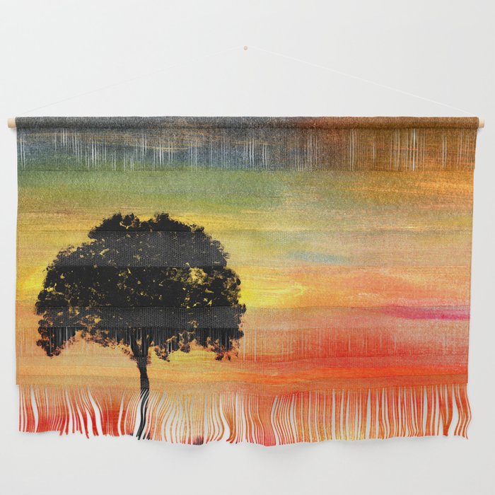 SABANA Wall Hanging by Begoll Art Society6