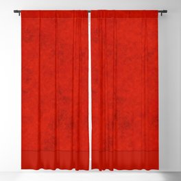 Red suede red marble  scarlet Blackout Curtain