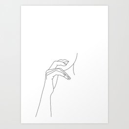 One Line Art Prints For Any Decor Style Society6 One Line Art Prints For Any Decor Style Society6