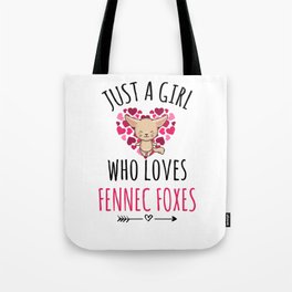 Fennec Fox Gifts For Women | Fennec Fox Girls Tote Bag