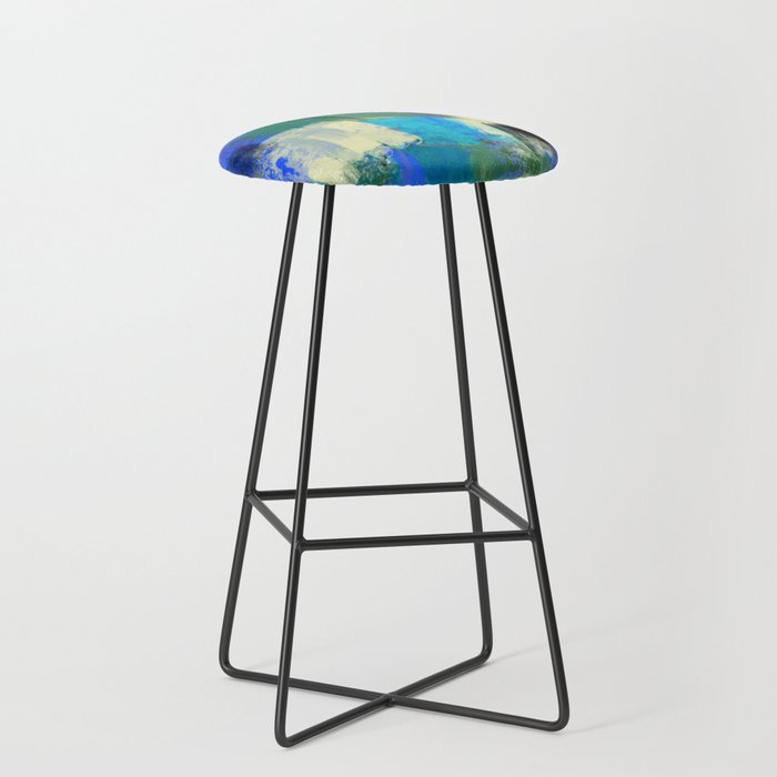 Reflections in a Deep Pond Bar Stool