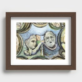 Youth and Old Age Recessed Framed Print