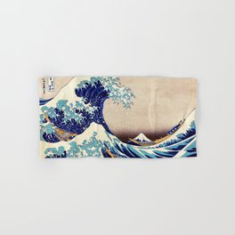 The Great Wave Off Kanagawa Hand & Bath Towel