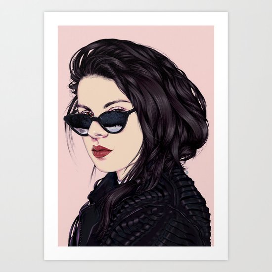Moon Ride Art Print