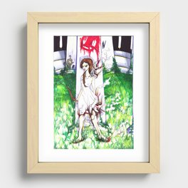 Catching Fire - HG  Recessed Framed Print