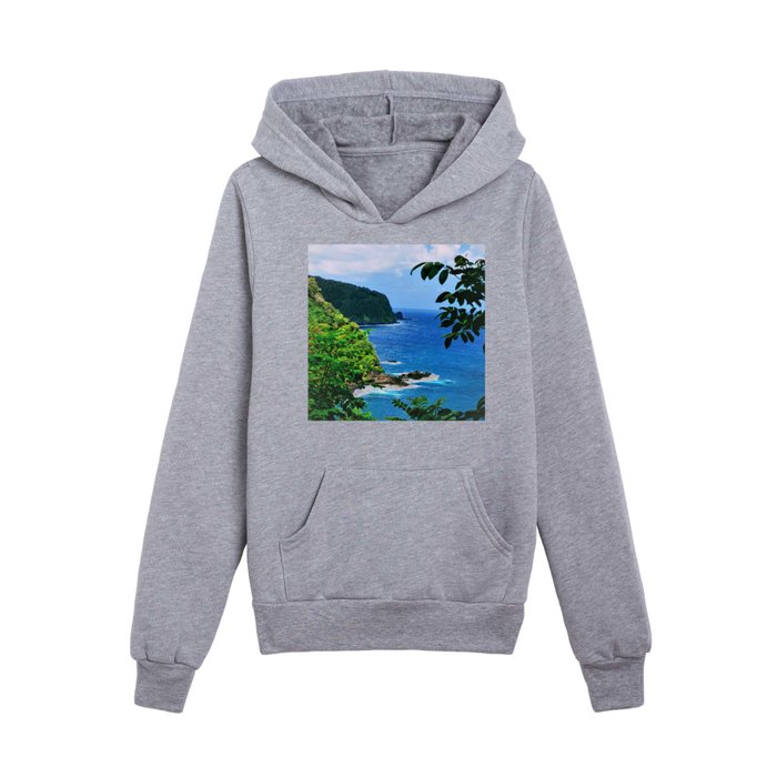 Road to Hana Kids Pullover Hoodie