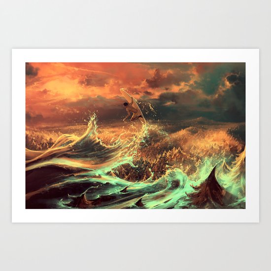 Technicolor Art Print