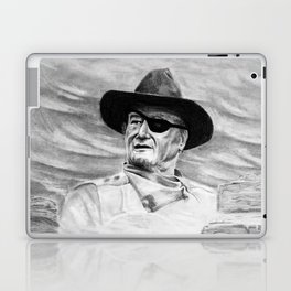 John Wayne Portrait Drawing Laptop & iPad Skin