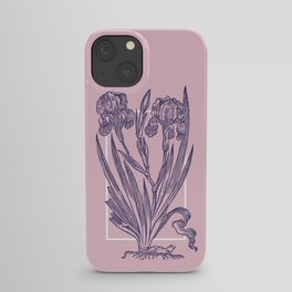 Iris xiphium - pink  iPhone Case