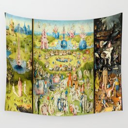 The Garden of Earthly Delights by Bosch Wall Tapestry